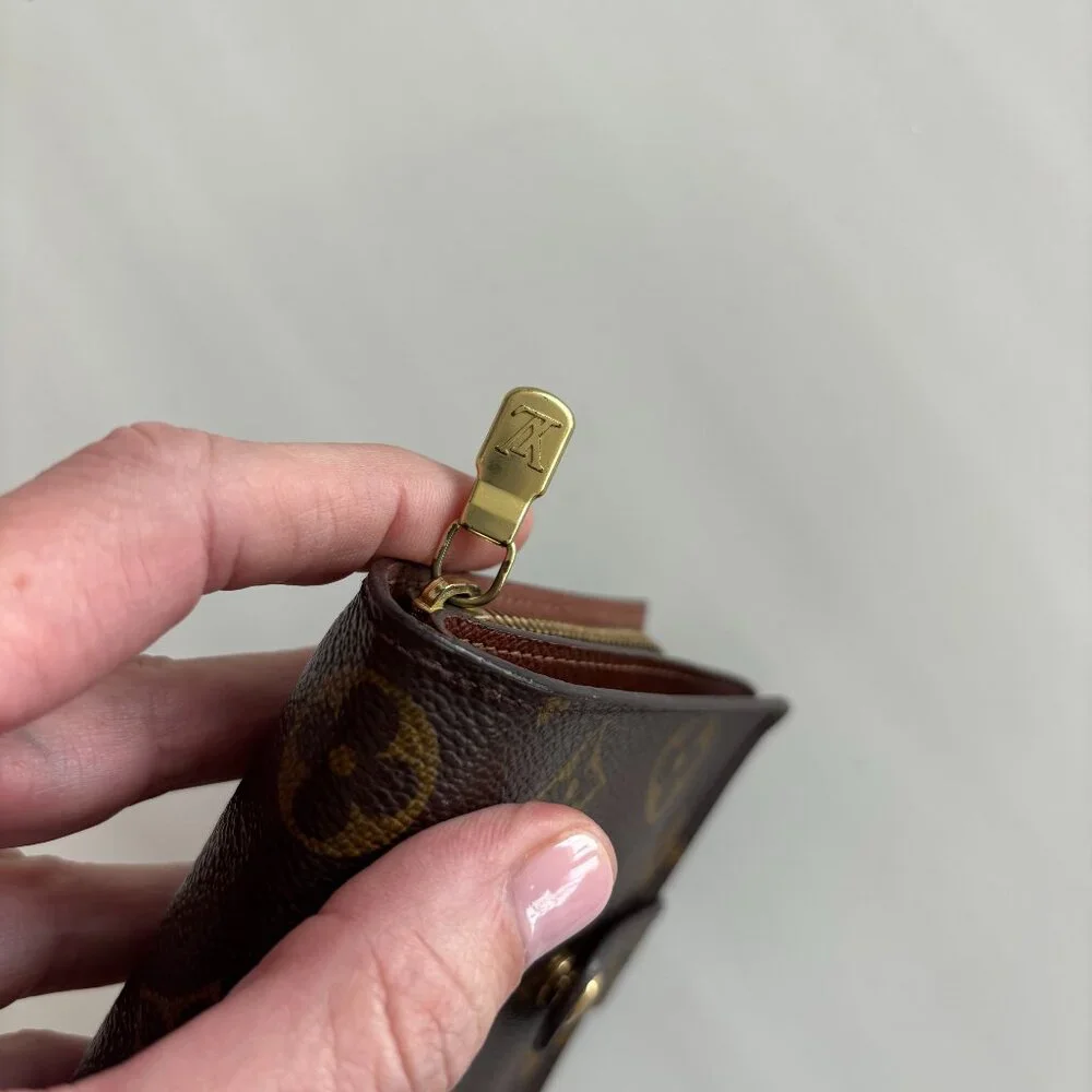 Louis Vuitton Monogram Compact Zippy Wallet